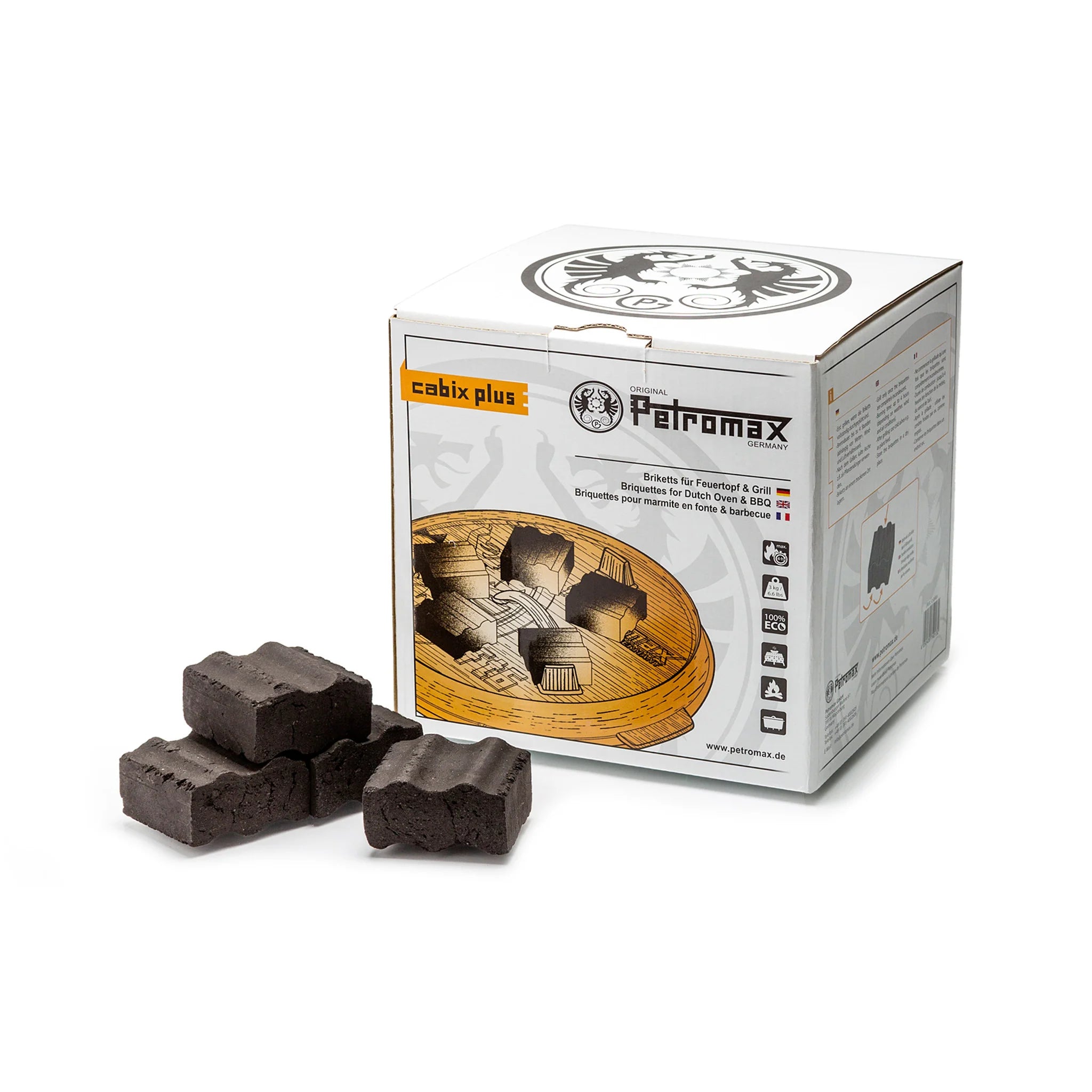 Cabix Briquettes for Dutch oven and BBQ