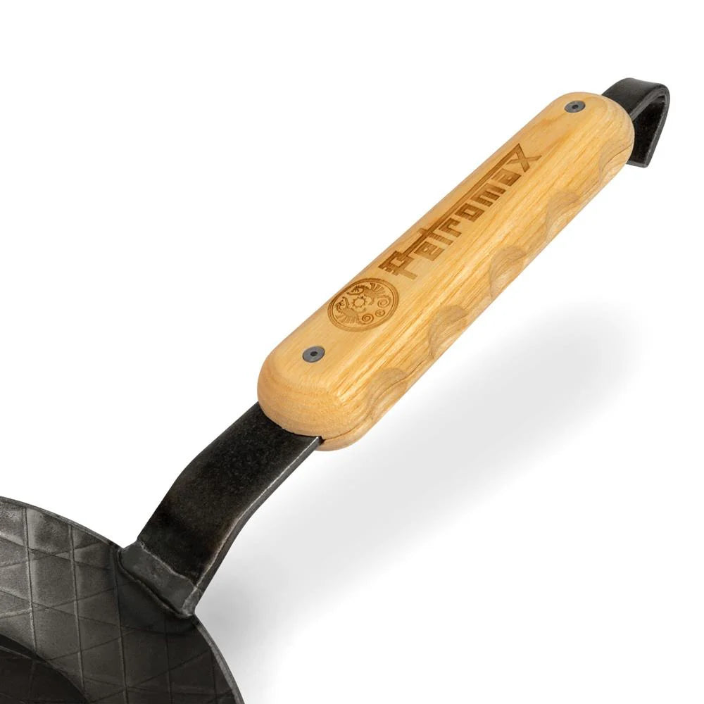 Wooden Handle for Wrought Iron Pan