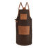 Buffalo Leather Apron with cross back straps